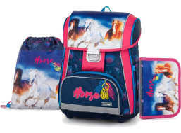 OXYBAG Školský set 3 ks Premium Kôň