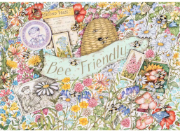 RAVENSBURGER Puzzle Včelárov svet (Bee Friendly) 1000 dielikov