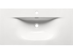 Keramické umývadlo SKY 91 cm DP - biele