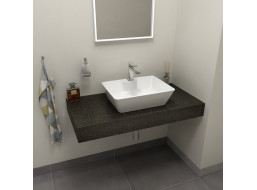 Sapho TAILOR rockstone doska 70x50 cm, prevedenie goliera L TR070L