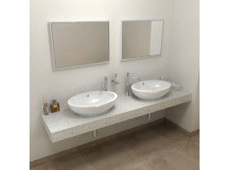 Sapho TAILOR rockstone doska 170x50 cm, prevedenie goliera L TR170L
