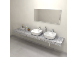 Sapho TAILOR rockstone doska 250x50 cm, prevedenie goliera C TR250C