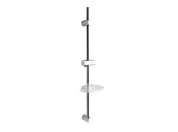 Sapho Sprchová tyč s mydlenkou, posuvný držiak, 810mm, chróm 1206-06