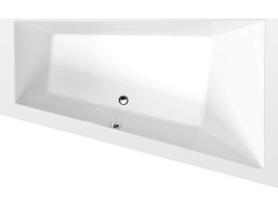 Polysan TRIANGL R asymetrická vaňa 180x120x50cm, biela 20611