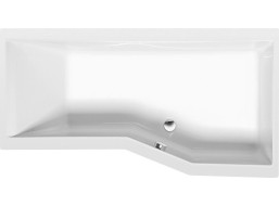 Polysan VERSYS R asymetrická vaňa 160x84x70x47cm, biela 15611