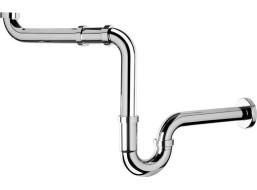 Omp Tea HANDICAP umývadlový sifón šetriaci miesto 5/4" odpad 32mm, chróm 126.013.5H