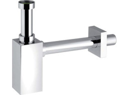 Bonomini PIQUADRATO umývadlový sifón 5/4", odpad 32 mm, ABS/chróm 0510OT25K7