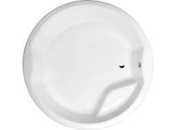Polysan ROYAL ROUND guľatá vaňa s konštrukciou 172x172x49cm, biela 73211