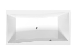 Polysan QUEST obdĺžniková vaňa 180x100x49cm, biela mat 78511.11
