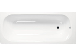 SMAVIT Obdĺžniková smaltovaná vaňa 150x70x39cm, biela V150X70