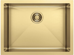 Sapho ZENITH nerezový drez 60x45cm, zlato mat ZN6045Z