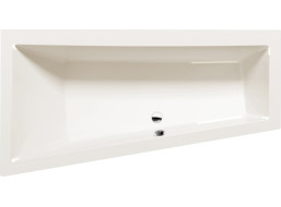 Polysan ANDRA L asymetrická vaňa 170x90x45cm, ivory 81111.40