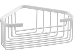 Gedy SMART rohová polica do sprchy, 200x80x151mm, biela 2483-02