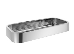 Gedy SMART polica do sprchy, 241x30x111mm, chróm 3218