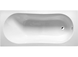 Aqualine JIZERA vaňa 120x70x39cm, bez nožičiek, biela G1270