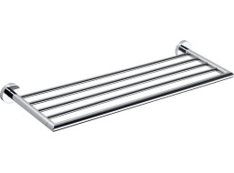 Sapho X-ROUND polička na uteráky 600mm, chróm XR413