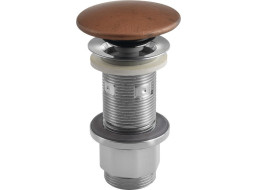 Sapho Umývadlová výpusť 5/4“, click-clack, betónová zátka, meď FG920