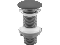 Isvea Umývadlová výpusť 5/4“, click-clack, keramická zátka, hr. 20-70 mm, antracit 38TP0162I