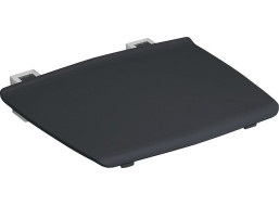 Gelco GELCO sklopné sedátko do sprchového kúta 32, 5x32, 5cm, tmavo šedá GS120G