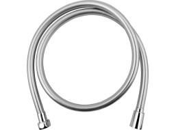 Sapho SOFTFLEX plastová sprchová hadica, 120cm, metalická strieborná/chróm 1208-10