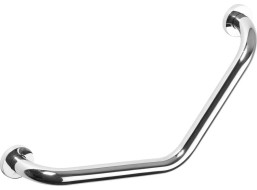 Sapho X-ROUND E madlo lomené 405mm, chróm XR502