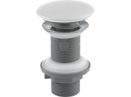 Isvea Umývadlová výpusť 5/4“, click-clack, keramická zátka, hr.20-70mm, biela mat 38TP0166I