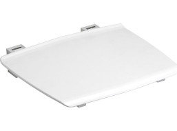 Gelco GELCO sklopné sedátko do sprchového kúta 32, 5x32, 5cm, biela GS120W