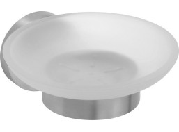 Sapho X-STEEL mydlenka, mliečne sklo, nerez mat XS802