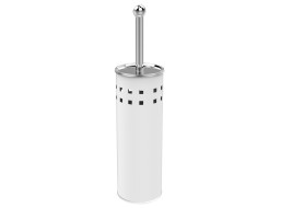Aqualine SIMPLE LINE WC kefa valcová s otvormi, biela 04002W