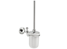 Gedy NEVIS WC kefa závesná, keramika, chróm NV330313