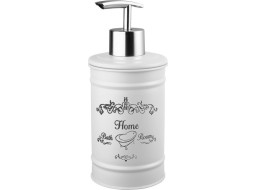 Aqualine NICEA dávkovač mydla na postavenie 300ml, biela 7498