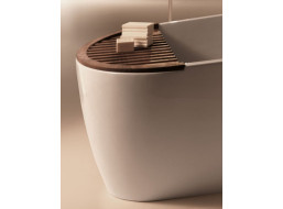 Kerasan AQUATECH teaková polica k vani 375001 375101
