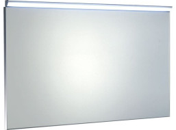 Aqualine BORA zrkadlo s LED osvetlením a vypínačom 1000x600mm, chróm AL716
