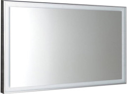 Sapho LUMINAR zrkadlo s LED osvetlením v ráme 1200x550mm, chróm NL560