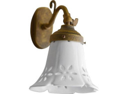 Sapho MARSALA svietidlo E14, 40W, 230V, keramické tienidlo, bronz MC077