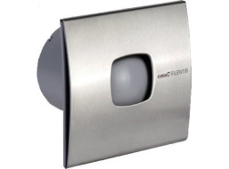 Cata SILENTIS 10 INOX T kúpeľňový ventilátor axiálny s časovačom, 15W, 100mm, nerez mat 01071300