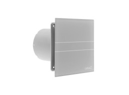 Cata E-100 GS kúpeľňový ventilátor axiálny, 8W, potrubie 100mm, strieborná 00900400