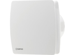 Sapho LEX kúpeľňový ventilátor axiálny, 15W, potrubie 100mm, biela LX101