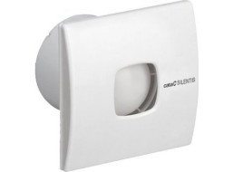 Cata SILENTIS 15 T kúpeľňový ventilátor axiálny s časovačom, 25W, potrubie 150mm, biela 01091000