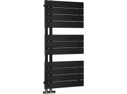 Aqualine MILI vykurovacie teleso 450x934mm, čierna mat DC606T