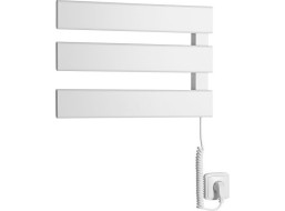 Aqualine ELVIS elektrický sušiak uterákov 457x342x55 mm, 50 W, biela EB480