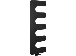 Sapho EVOLLA vykurovacie teleso 490x1390 mm, čierna mat MI1400