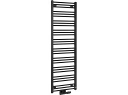 Bruckner ALBRECHT vykurovacie teleso 500x1570 mm, stredové pripojenie, čierna mat 600.115.6