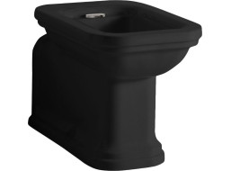 Kerasan WALDORF bidet stojaci 37x65cm, čierna mat 4120K7