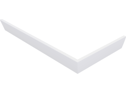 Polysan KARIA 110x90 rohový panel, výška 11cm, ľavý 59312L