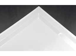 Polysan Krycia lišta pre vane a vaničky, 1200x1000mm, 2x roh, 2x zakončenie, biela 91021