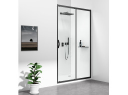 Gelco SIGMA SIMPLY BLACK sprchové dvere posuvné 1000 mm, číre sklo GS1110B