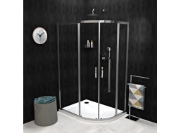 Gelco SIGMA SIMPLY štvrťkruhová sprchová zástena 1200x900 mm, R550, L/R, číre sklo GS1290