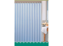 Aqualine Sprchový záves 180x180cm, polyester, modrá 0201103 M