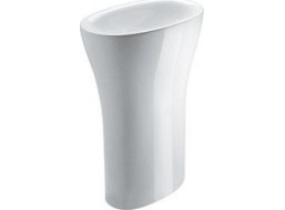 Kerasan AQUATECH keramické umývadlo voľne stojace, 60x85x40cm, biela 374201